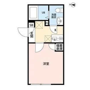 ルシエル一橋学園【2階】の間取り