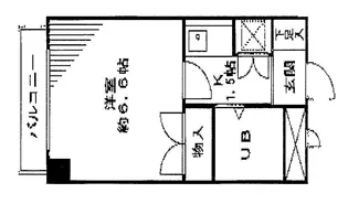 サンフローラ【3階】の間取り