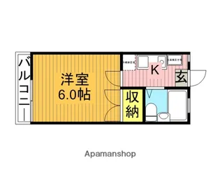 小俣ハウス【1階】の間取り