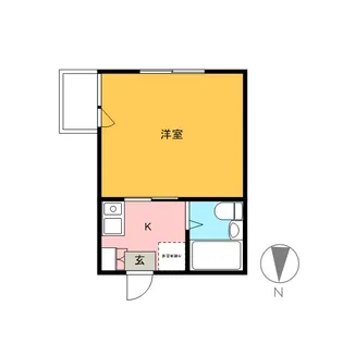 ヴィスタ国分寺【2階】の間取り