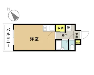 パークステージ亀戸北【2階】の間取り