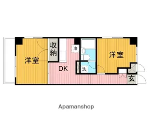 KODAヒルズ亀戸【4階】の間取り