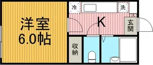 アヴニールB【2階】の間取り