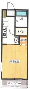 M鈴木マンション【4階】の間取り