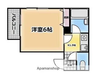 DANハイツ2【2階】の間取り