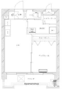 ハイネス成輪【1階】の間取り