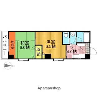 ハオスローレライ【5階】の間取り