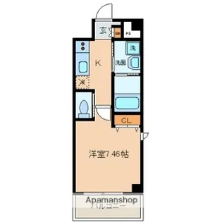 GRANDEUR亀有【2階】の間取り