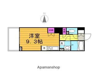 パークキューブ亀戸【12階】の間取り