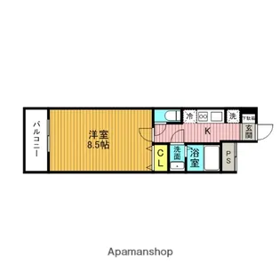 PIA HILLS綾瀬【5階】の間取り