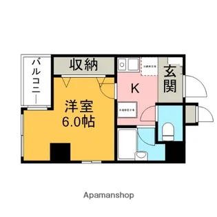 ラ・エテルノ大島ウーノ【7階】の間取り