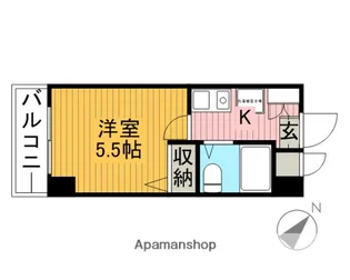 アーバンヒルズ平井【2階】の間取り