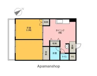SHINO 36 BLDG.【10階】の間取り