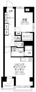 東京都江東区亀戸2丁目【マンション】の間取り