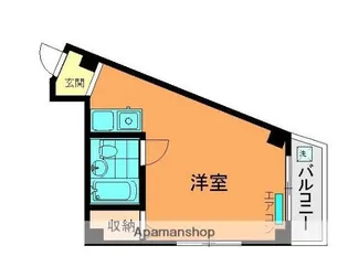 サンハイム【3階】の間取り