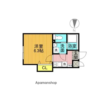 ET.ALORS【1階】の間取り