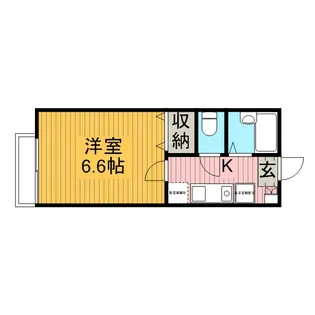 アルバ船堀【2階】の間取り