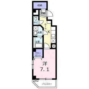 グレース桜木【1階】の間取り