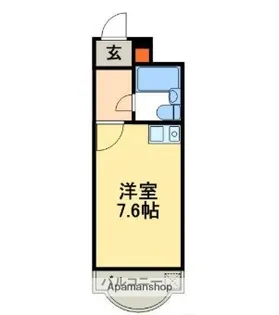 ダイアパレス亀有第2【1階】の間取り