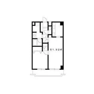 綾東ヴィレッジ弐番館【5階】の間取り