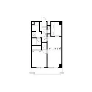 綾東ヴィレッジ弐番館【5階】の間取り
