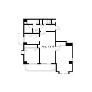 綾東ヴィレッジ弐番館【5階】の間取り