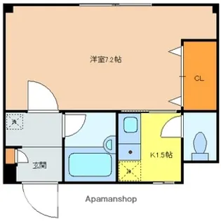 LE CIEL CLOUD【1階】の間取り