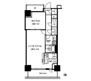 キャナルスクウェア豊洲【3階】の間取り
