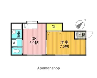 ドリームハイツ【1階】の間取り
