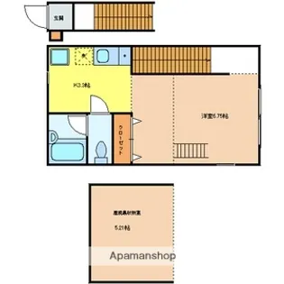 サンウィッシュ【2階】の間取り