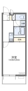 レオネクストゆーとぴあ【4階】の間取り