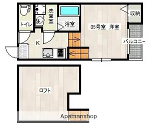 STAGE 青井【2階】の間取り