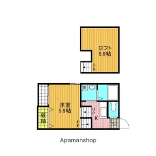 STAGE 青井【1階】の間取り
