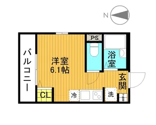 リブリ・三幸【3階】の間取り