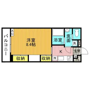 リブリ・ゆうやⅡ【1階】の間取り