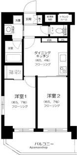 東京都墨田区石原4丁目【マンション】の間取り