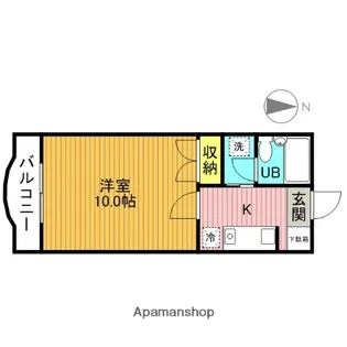 ヴィラ・ファニー【3階】の間取り