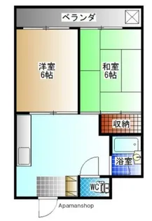 アネックス平井【3階】の間取り