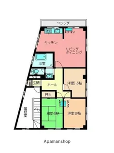 第二山本ビル【3階】の間取り