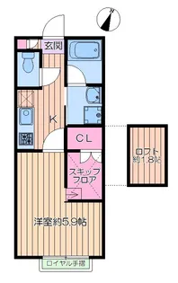 レスコムアルファ【1階】の間取り
