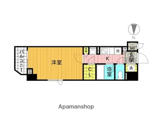 ルーブル錦糸町参番館【4階】の間取り