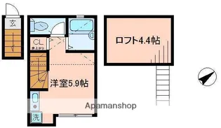バーミープレイス平井【2階】の間取り