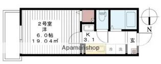 AJ六町【1階】の間取り