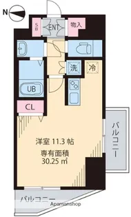 ルアナ亀戸【3階】の間取り