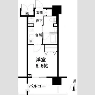 プライムアーバン錦糸公園【7階】の間取り
