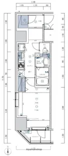 ライジングプレイス亀戸【4階】の間取り
