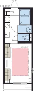 リブリ・東和【2階】の間取り