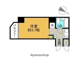 コスモ亀有Ⅴ【8階】の間取り