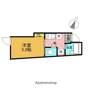 ロイヤルブルーゲート五反野【3階】の間取り