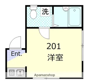 シャンテお花茶屋【2階】の間取り